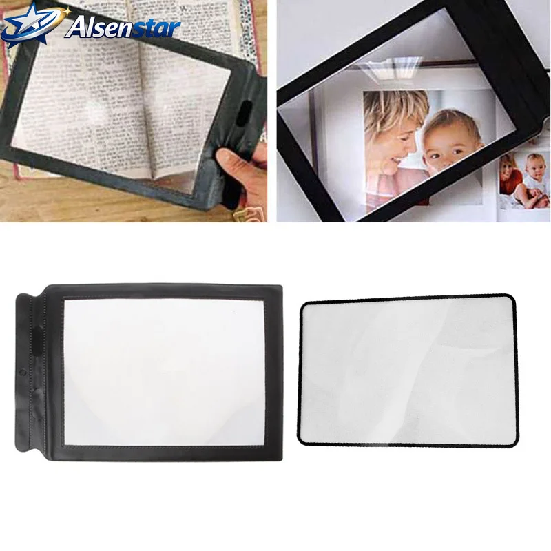 Magnifying Glass Page Reading Glass Magnifying Glass 3x A4/A5 Full Page