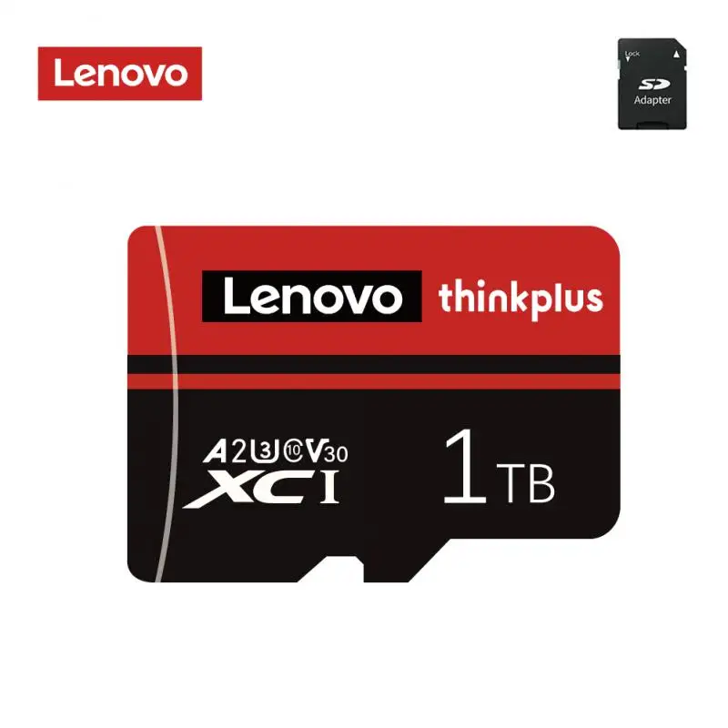 Lenovo Thinkplus Micro TF SD Card 2TB-128GB Original High Endurance 100MB/s Memory Card V30 Class 10 TF Card 4K Video For Camera