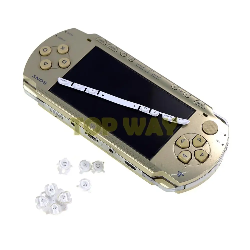 10 set pulsante Home multicolore sinistro destro Seleziona pulsanti Strat Set D-pad per sostituzione console PSP 1000 PSP1000
