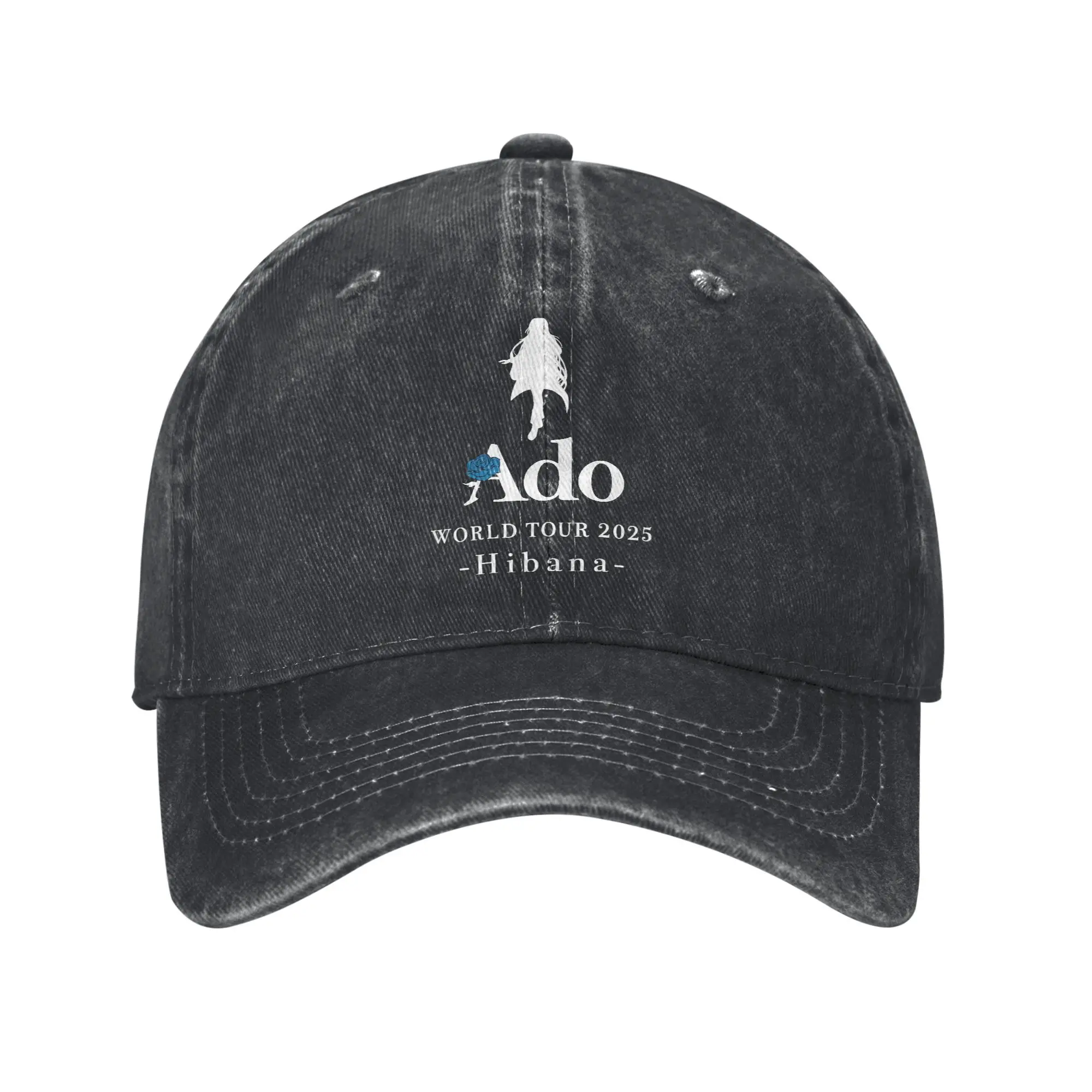 

Washed Baseball Cap Ado Wish Tour Japan Singer Summer Trucker Hat For Women Men Fashion Hiking Fishing Sun Baseball Caps