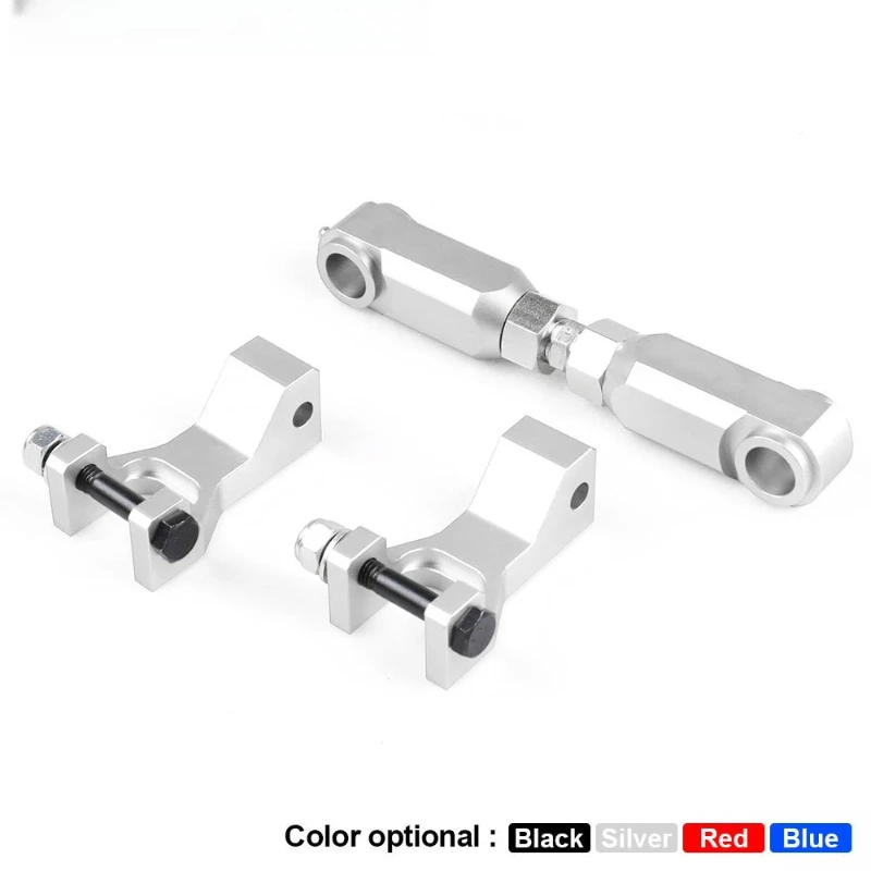 ATV Front and Rear Lowering Kit for Yamaha Raptor YFM350/660R/700, Adjustable Kit, Heavy Duty CNC Alloy