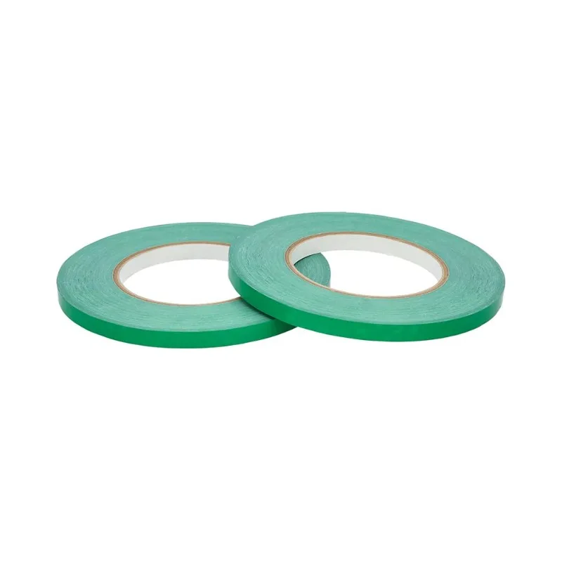 

Poly Bag Sealing Tape, Green, 3/8 Inch x 180 Yards, 96 Pack, 2.3 Mil, Colored Sealer Tape for Dispenser Refill, Bags, Polyb