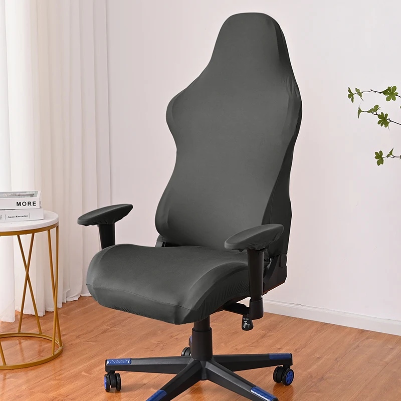 Gaming Armchair Seat Cover Elastic Office Banquet Chair Cover Anti Dirty Seat Case Stretch Sports Chair Computer Chair Cover