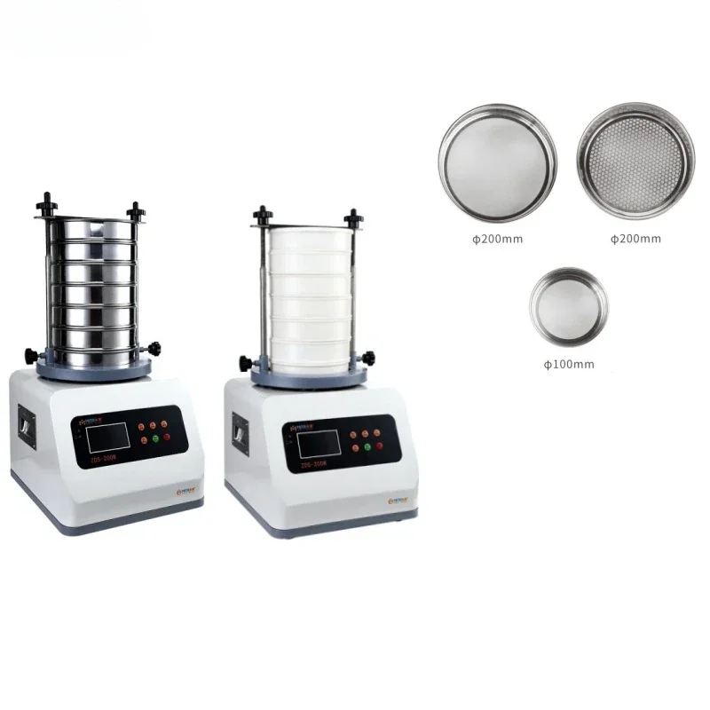 MITR Labortestgeräte Bodenpulver Nylon Vibration Sieb Analyse Shaker Electric