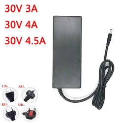 30V 3A 4A 4.5A AC Converter Adapter DC 30 V Volt Power Supply 5.5mmx2.1-2.5mm 30V3A 30V4A 30V4.5A Adaptor Adaptador