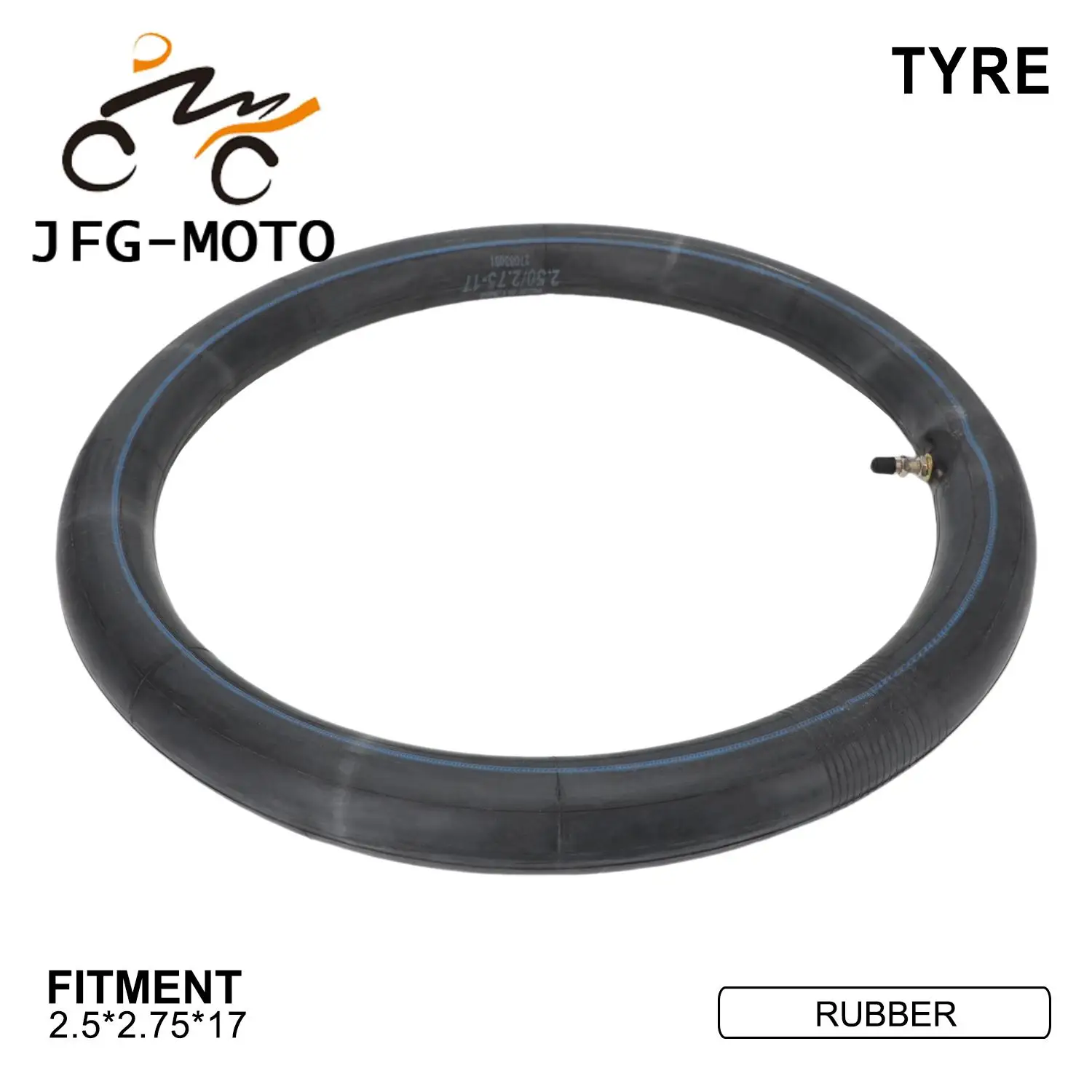 Motorcycle Inner Tube 2.5*2.75*17 Universal 17 Inch Inner Tube Electric Bike Tire Tyre Rubber for KTM HONDA YAMAHA Dirt Pit Bike