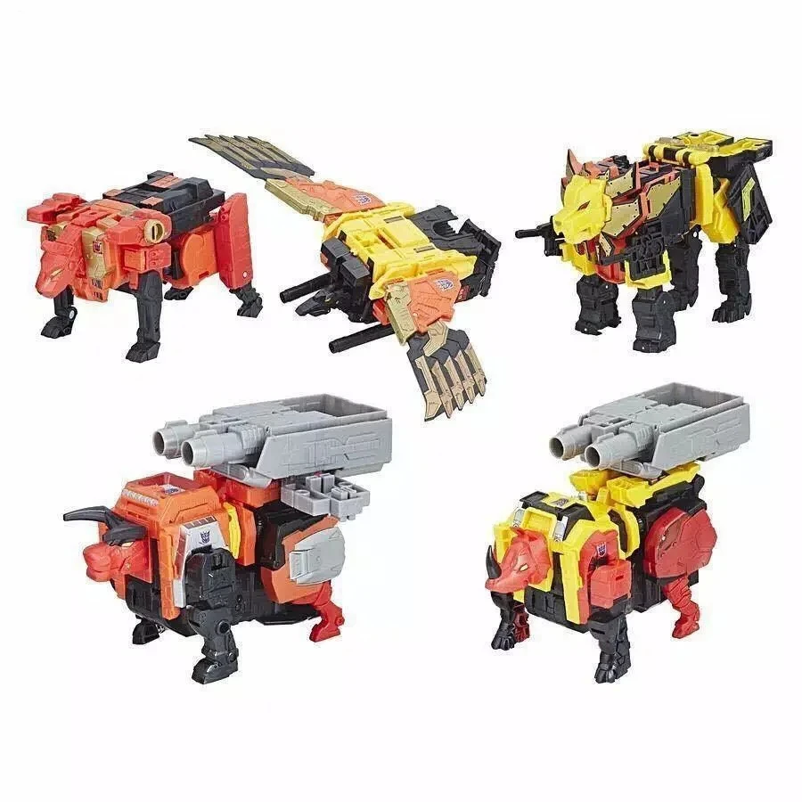 [in-stock] Hasbro Transformers Power of The Primes Generations Titan Class Pp31 Predaking Action Figure Gift Collection