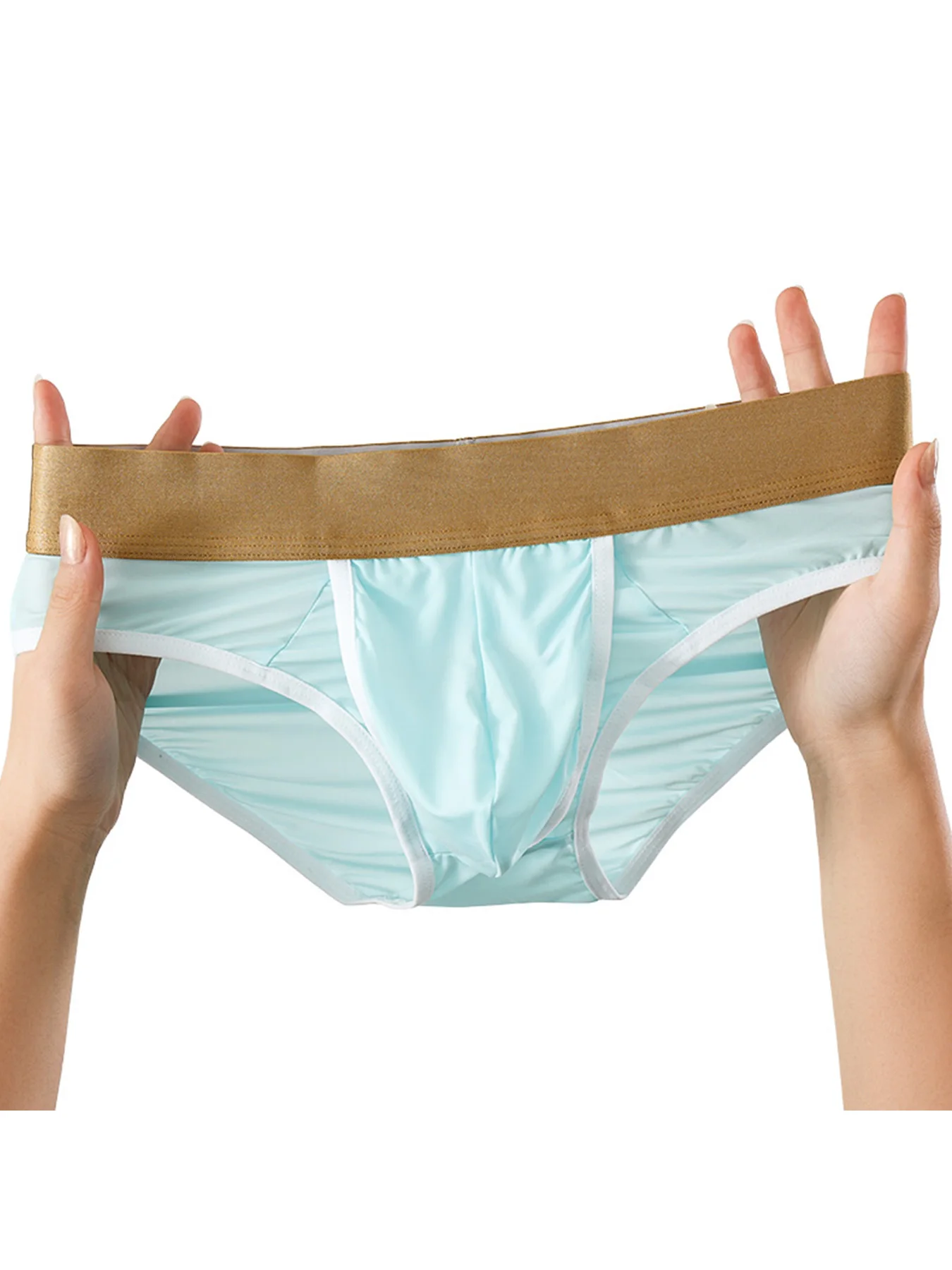 Men's Sexy Underwear U Bulge Pouch Briefs Penis Big Pouch Bag Panties Breathable Scrotum Support Underpants Homme Promotion 1pc