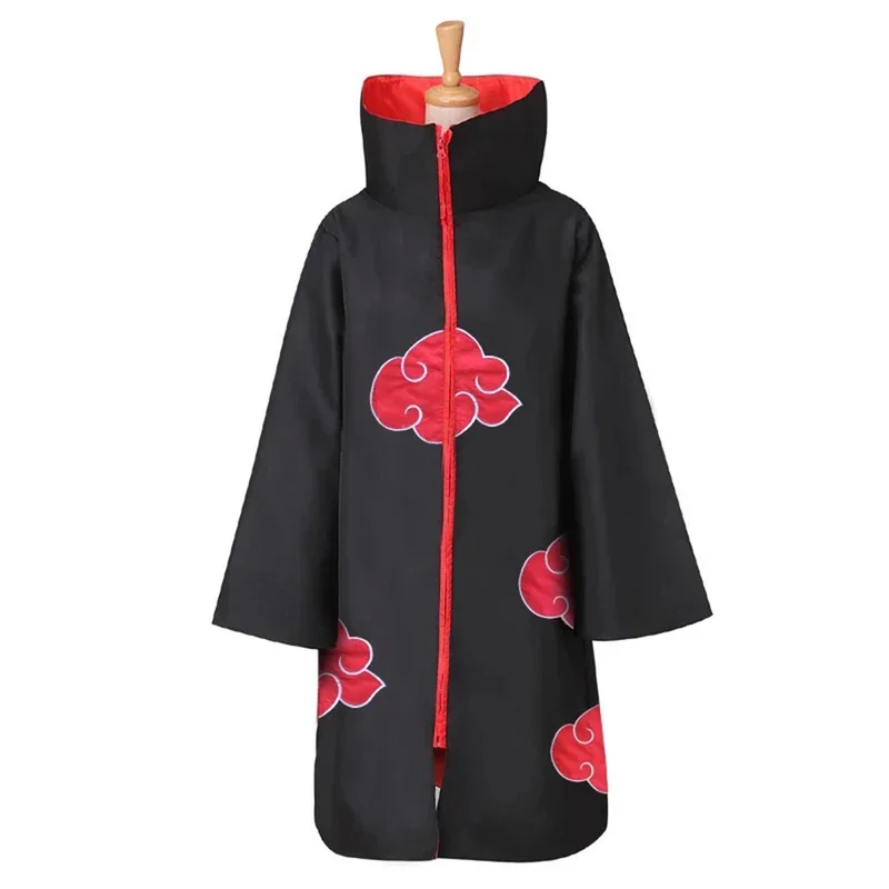 Hemixush Anime Uchiha Itachi Cos Akatsuki Cosplay Costume Party Uniform Male Coat