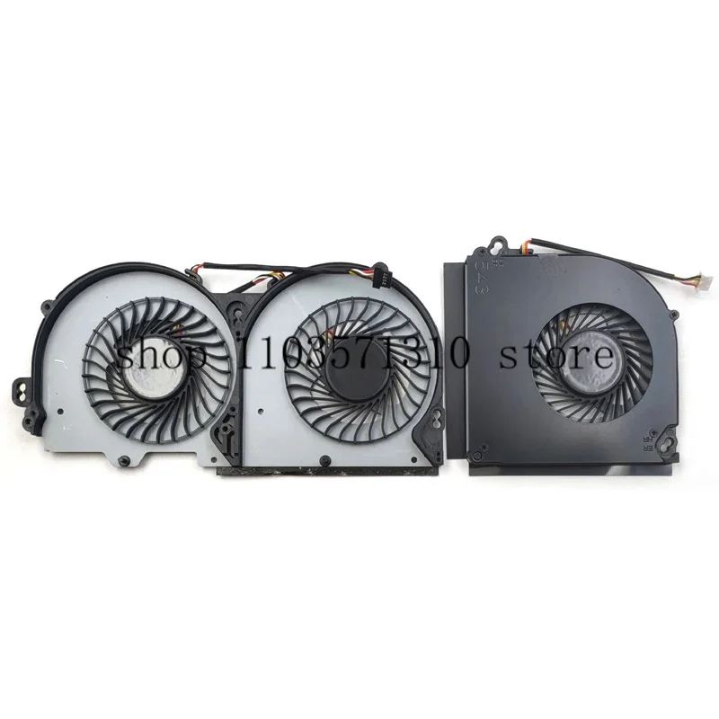 New For Clevo P950 P950HR P950ER T97 T96E T800 Series Laptop CPU & GPU Cooling Fan 4Pins