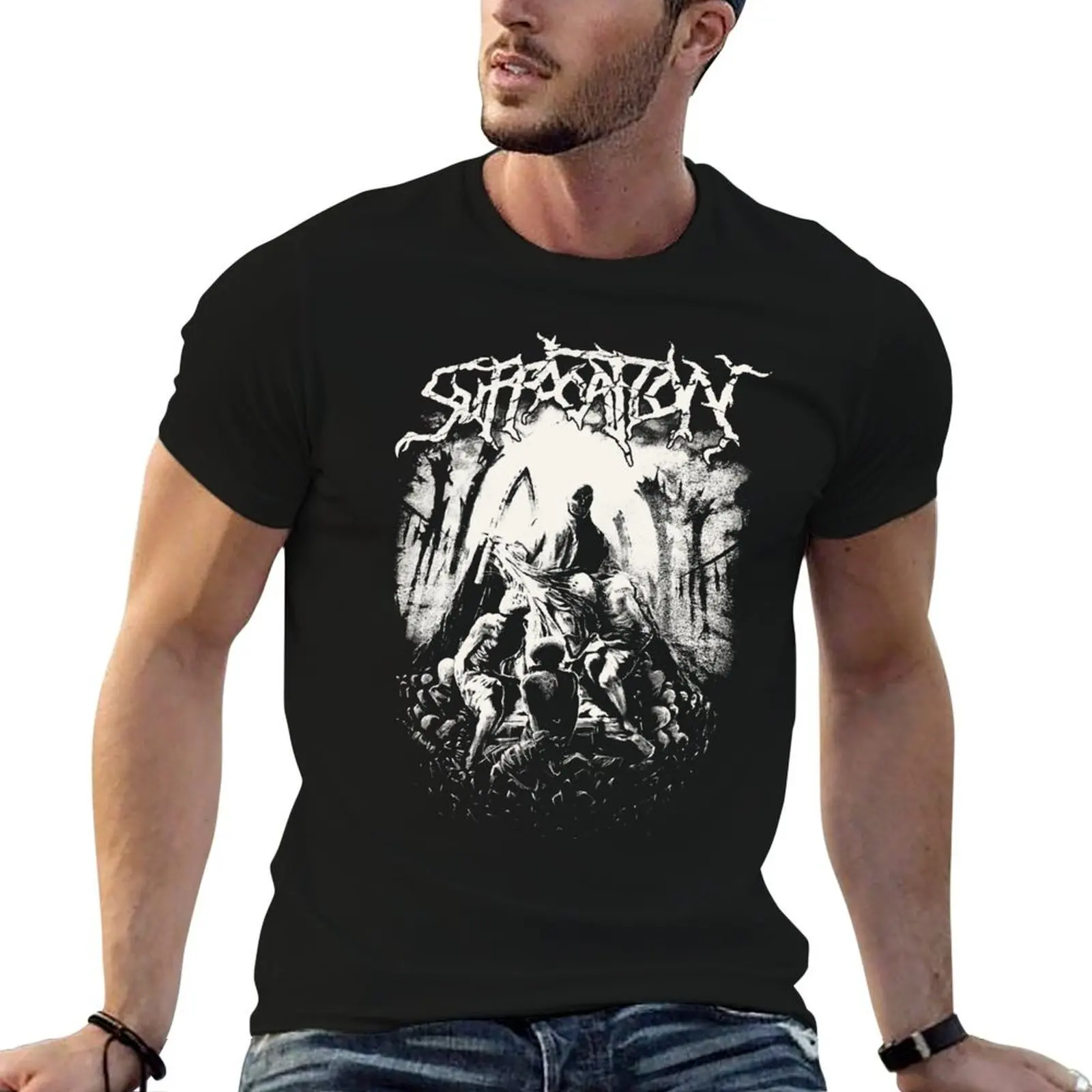 

Suffocation T-Shirt printed t shirts for man man t shirts graphic t shirts for man cotton T-shirt