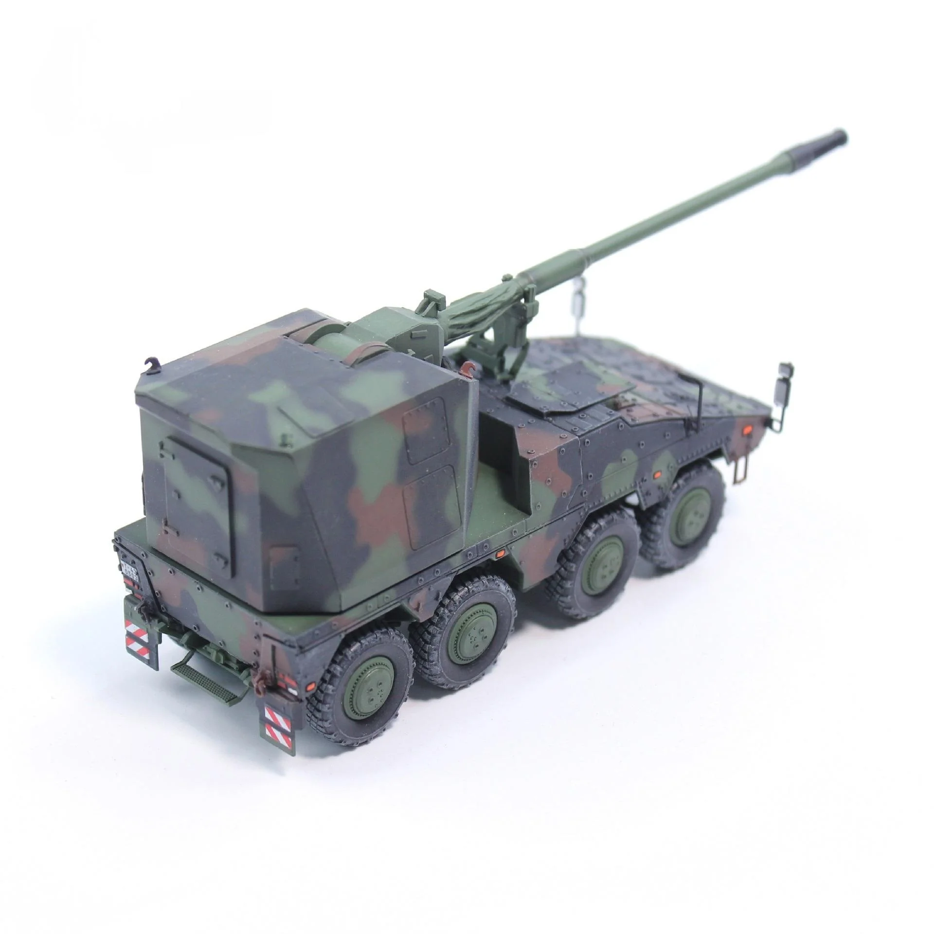 1/72 Scale Boxer Alloy Infantry Armored Vehicle Model Simulation Command Car Model For Static Display Military Collectible Gift