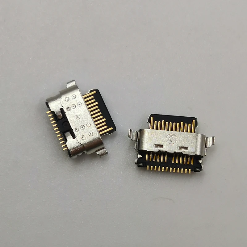 

10-100 шт., разъем для зарядки через USB для Samsung A11 A115F A115 M U Motorola Moto G8 XT2045-1 -2/G9 Plus G9plus XT2087