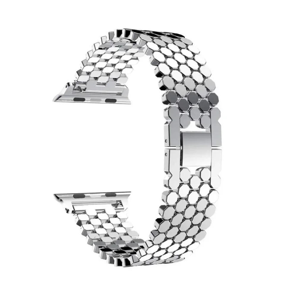Edelstahl band für Apple Watch Ultra 2 Band 45mm 42mm 40mm 41mm 44mm Metall armband für iwatch Serie 9 8 7 6 se 5 4 Armband – Detail 22