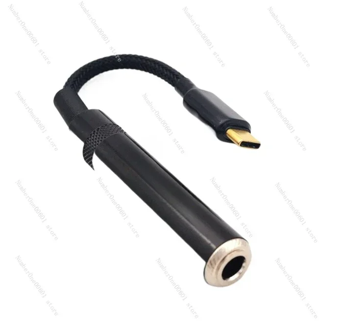 

Suitable for Huawei Phone Type-C To 6.5/4.4 Female HD800/660 Headphone 3.5 Audio 6.35 Adapter Cable