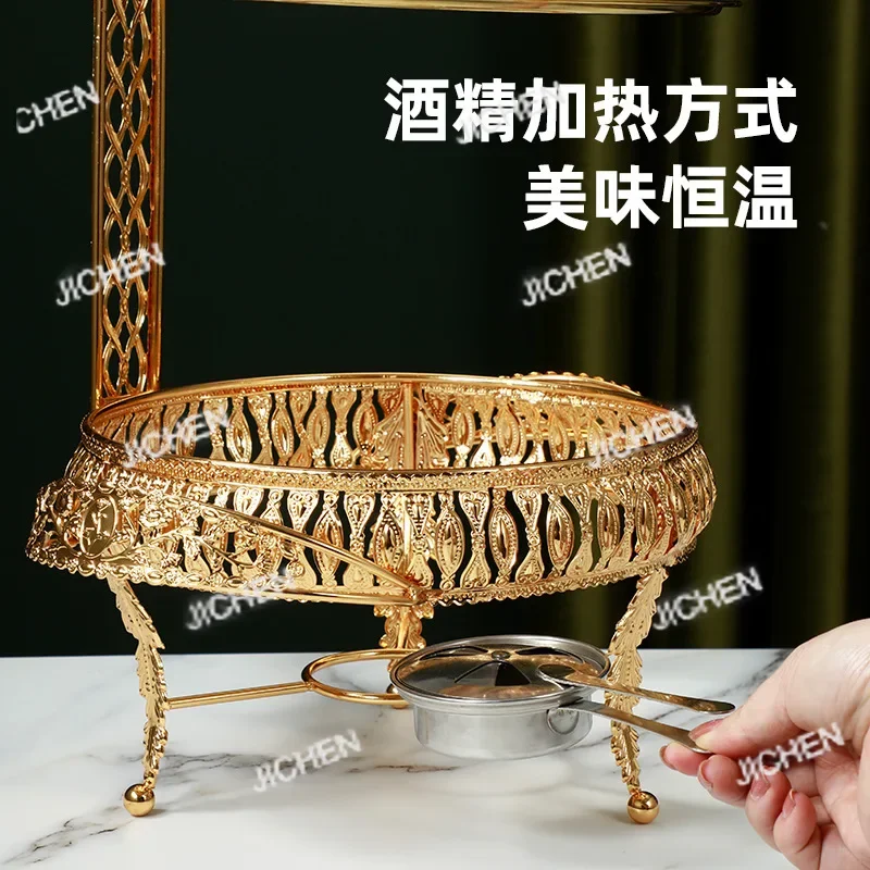 

JCQ Neu Heat-resistant Glass Alcohol Stove Buffet Hotel Restaurant Food Hanging Insulation Stove