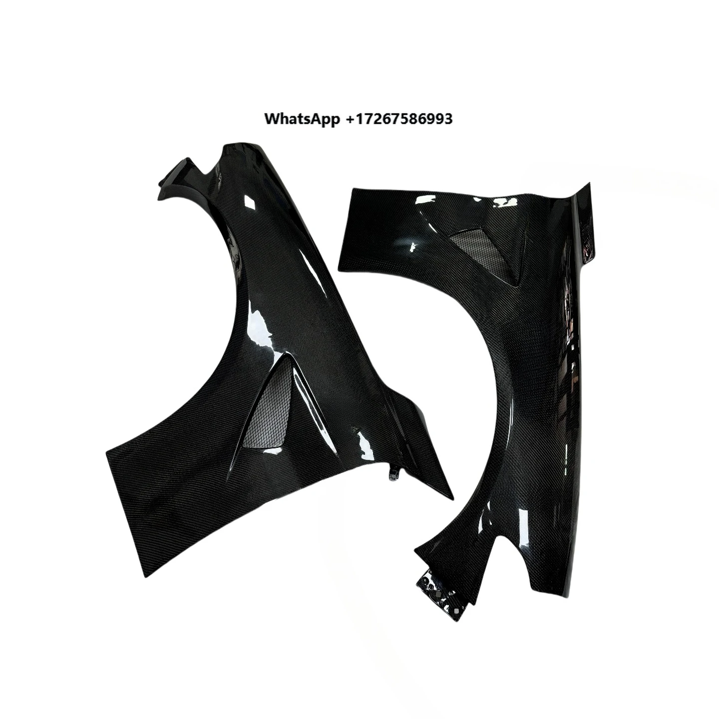 Giulia Stelvio Quadrifoglio Verde 100% Carbon Fiber Replacement Fender Wing