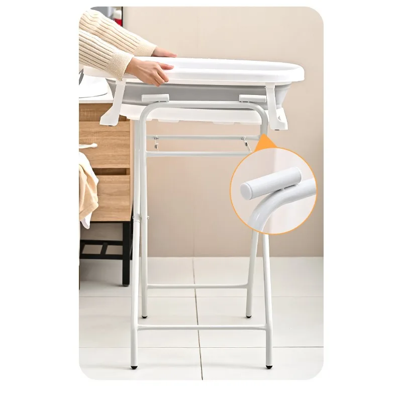 

За исключением ванны, подставка для детской ванночки, нескользящая безопасная поддержка, портативная защита для новорожденных, подходит для облегчения колена и спины