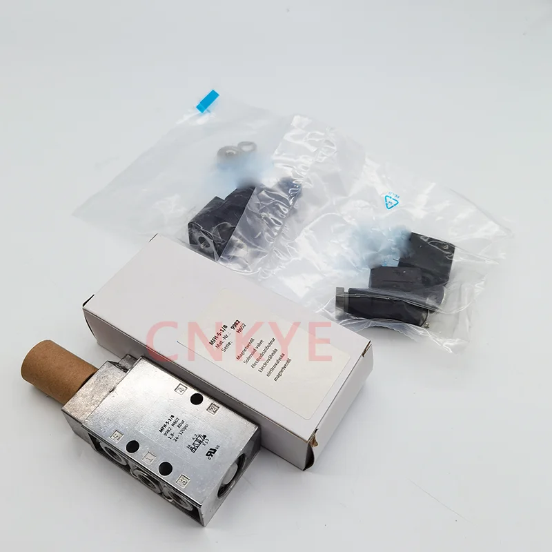 Two position five way solenoid valve  MFH-5-1/4-B MFH-5-1/8-B 15901/19758 MFH-5-1/8 9982 MFH-3-1/4 6211 MLH-5-1/8-B 533137