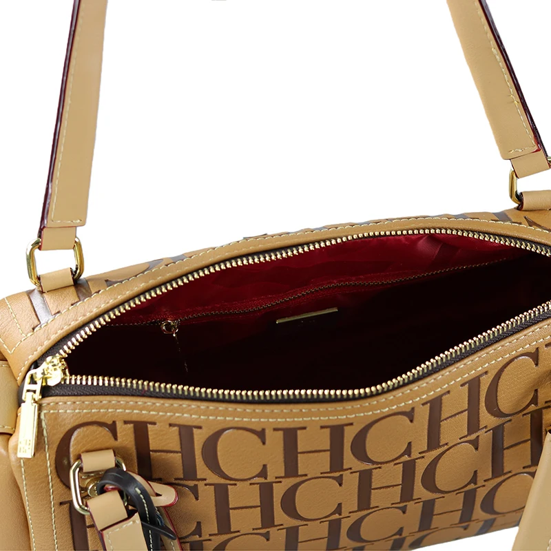 حقيبة يد نسائية جديدة بتصميم حرف CH للخريف والشتاء يجب اقتناؤها للمهرجانات وحقائب اليد العصرية للنساء #2