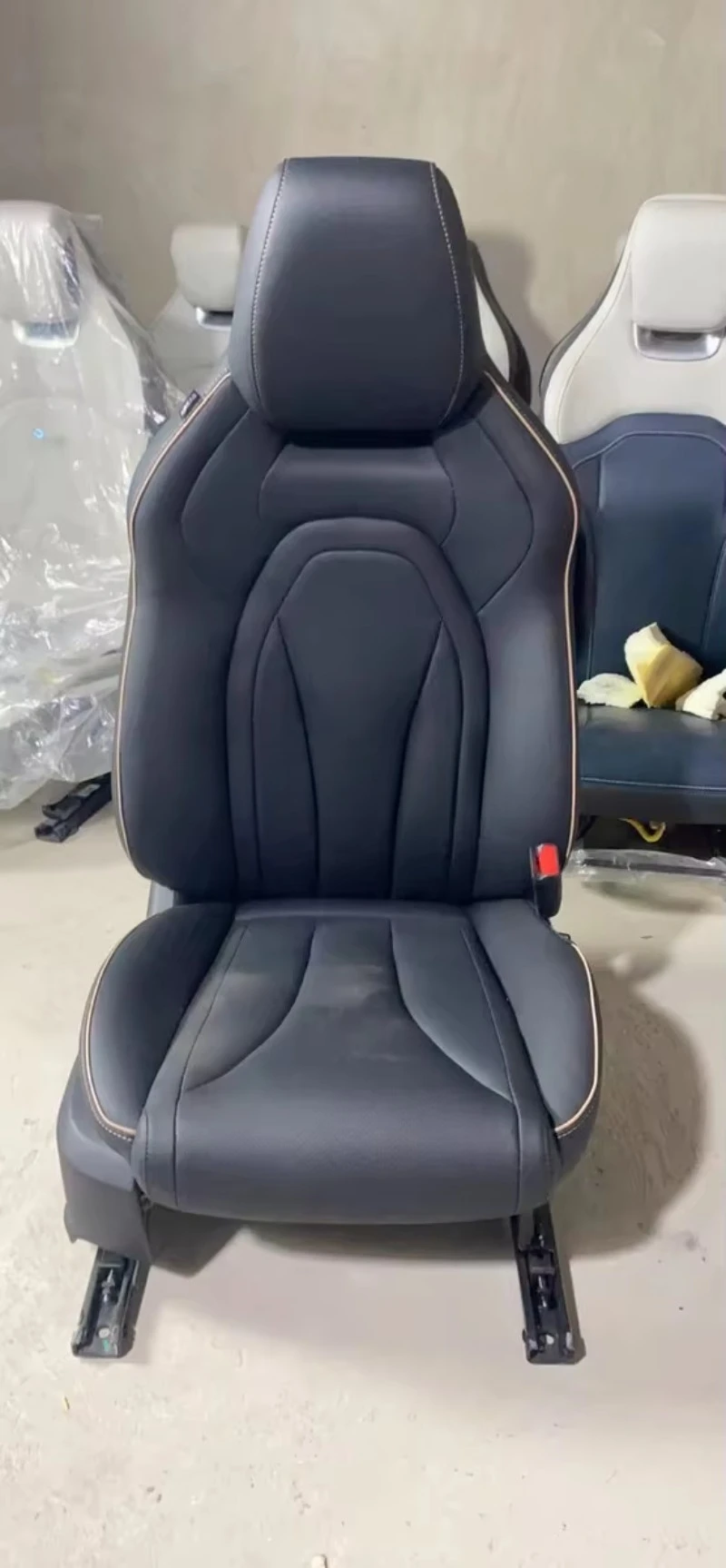 Car Suv Driver Passenger Leather Cover Comfortable Recliner Massage Lumbar Electric Power Automotive Seat for Cherry