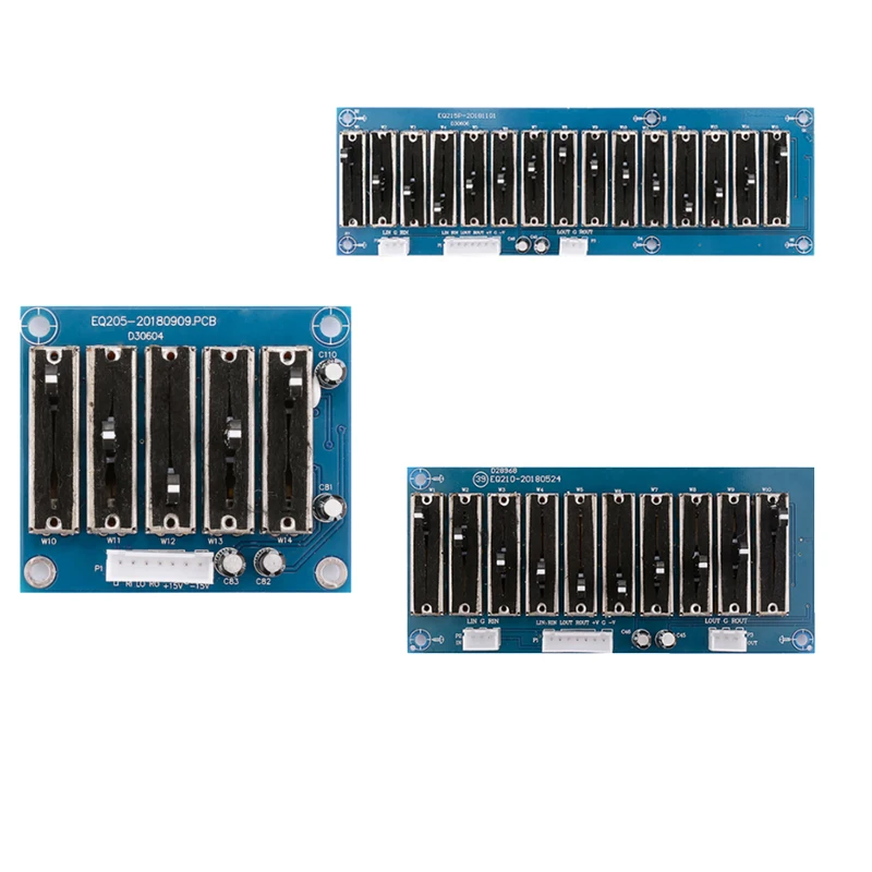

Equalizer Board Stage Professional Tone Preamplifier Amplifier Stereo Preamp Equalizer Power Supply