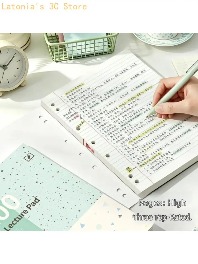 cahier-cours-ligne-200-pages-pour-prise-notes-d'etude-l'ecriture-quotidienne-x3ub