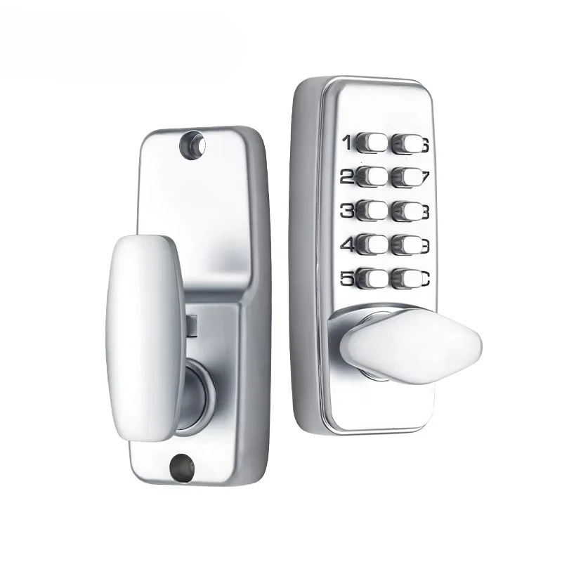 Digital Keypad Lock Home Security Keyless Entry Mechanical Code Door Lock for Wooden Doors