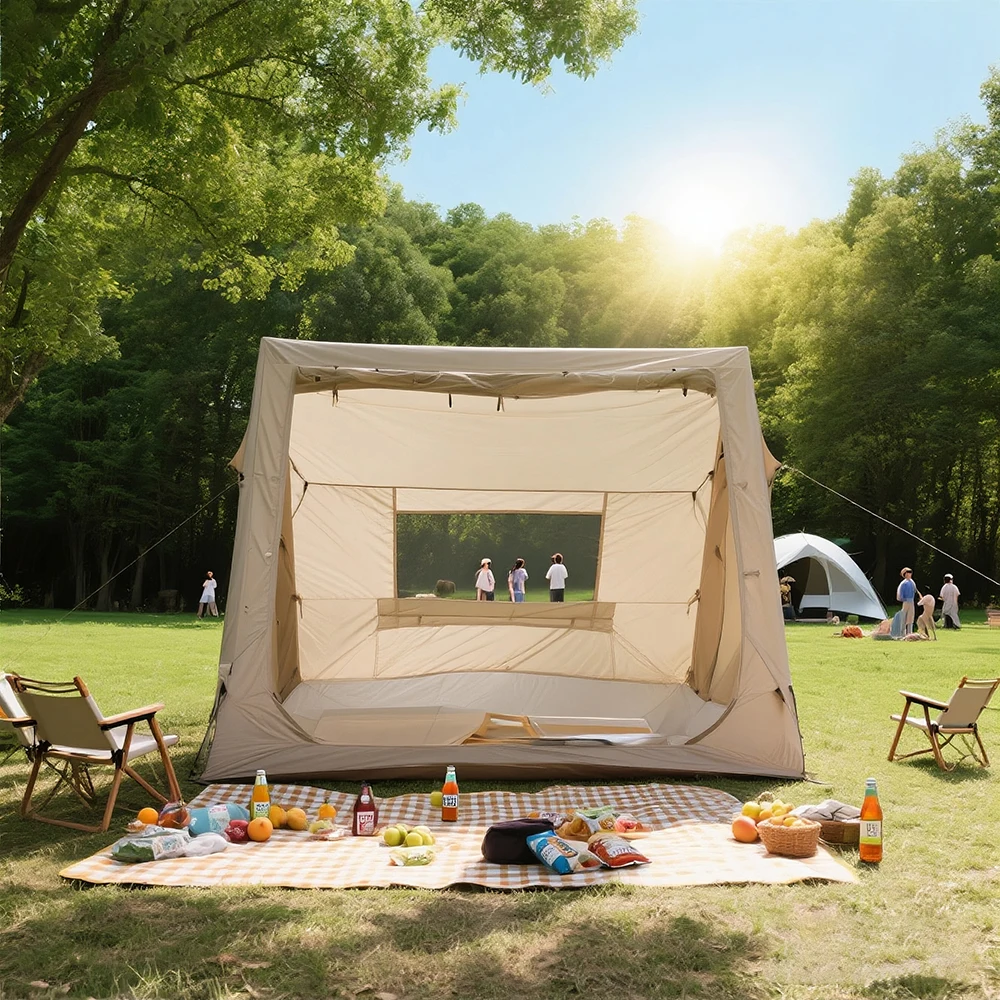 

Water Proof Inflatable Camping air Tent 4-6 Persons Pop up Tent Outdoor Camping air Tent Family Use for Events