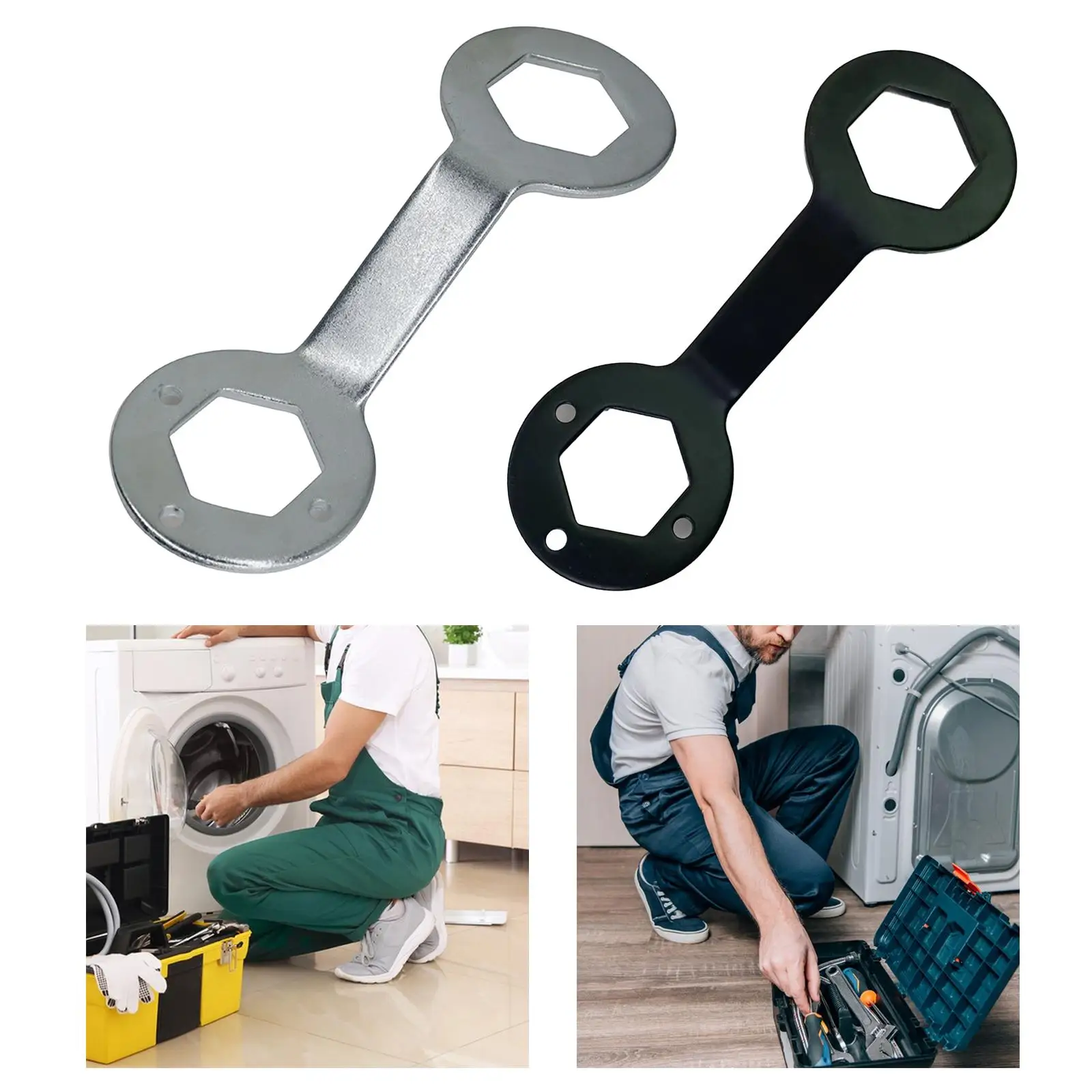 Imagem -03 - Chave de Embreagem Metálica para Eletrodomésticos Chave Inglesa para Limpeza 36 mm 38 mm