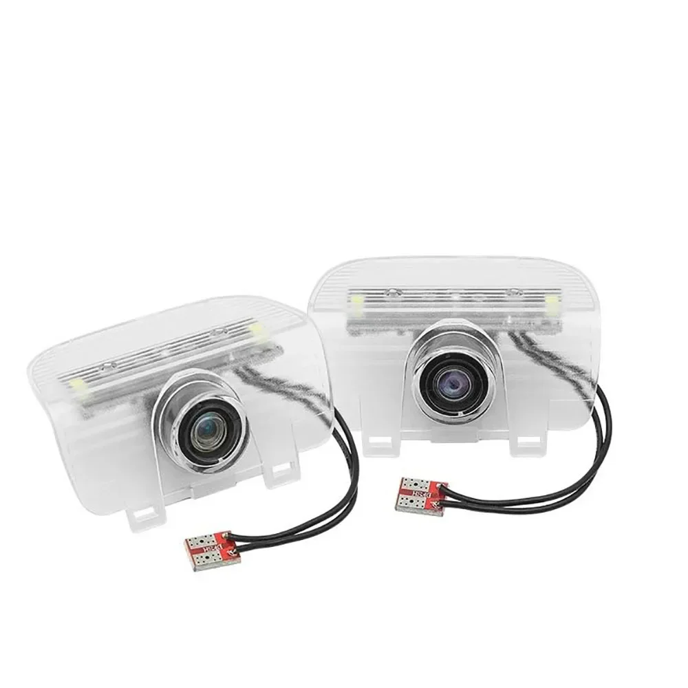 2 قطعة لهوندا أكورد CR-Z Crosstour سبيور إليسيون أوديسي Led باب السيارة شعار الظل العارض ترحيب مصابيح اكسسوارات السيارات