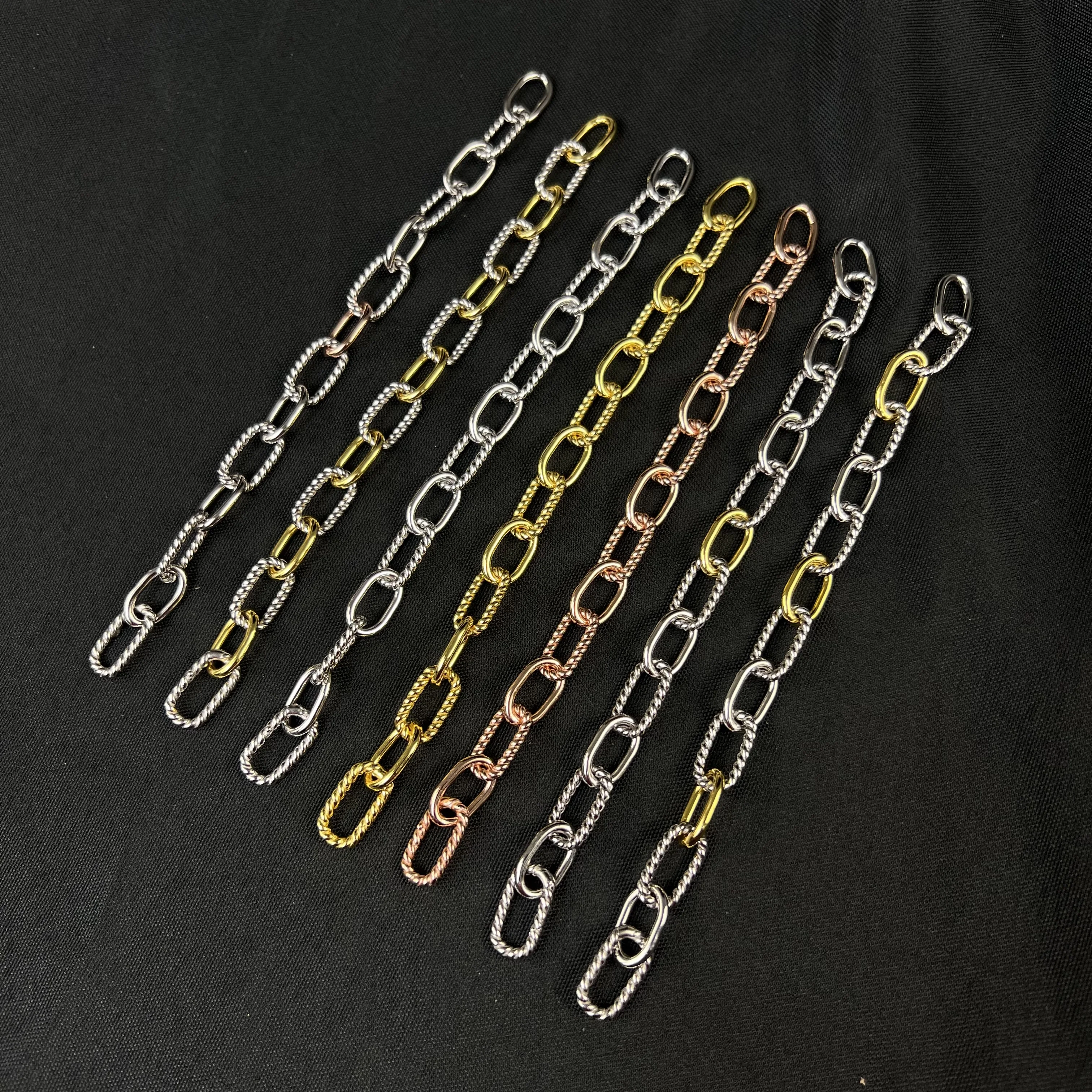 

S925 sterling silver 2025 new Madison chain bracelet neutral fashion trend retro hip-hop classic personality luxury jewelry gift