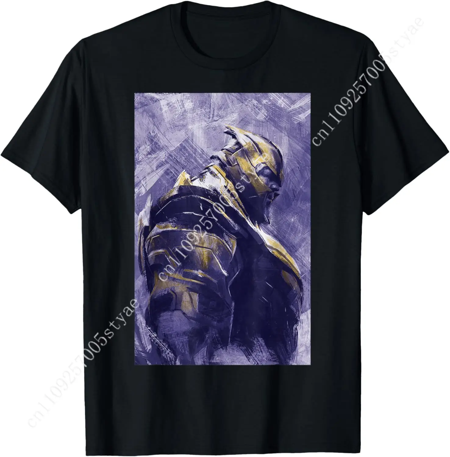 

Marvel Avengers Endgame Thanos Painting Graphic T-Shirt T-Shirt