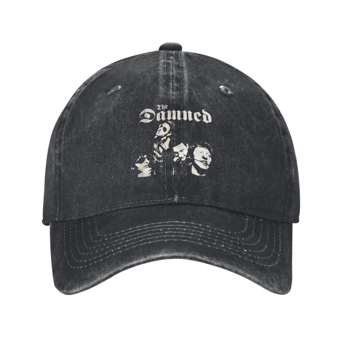 Pure Color Dad Hats The Damned Women's Hat Sun Visor Baseball Caps The Damned Peaked Cap tops fugees gorras Hat official-website