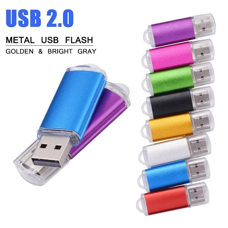 En gros 100 pcs/lot 16 GB stylo lecteur Flash Usb 2.0 clé USB étanche clé USB Cle Usb 8 GB Logo gratuit Pendrive 128 GB