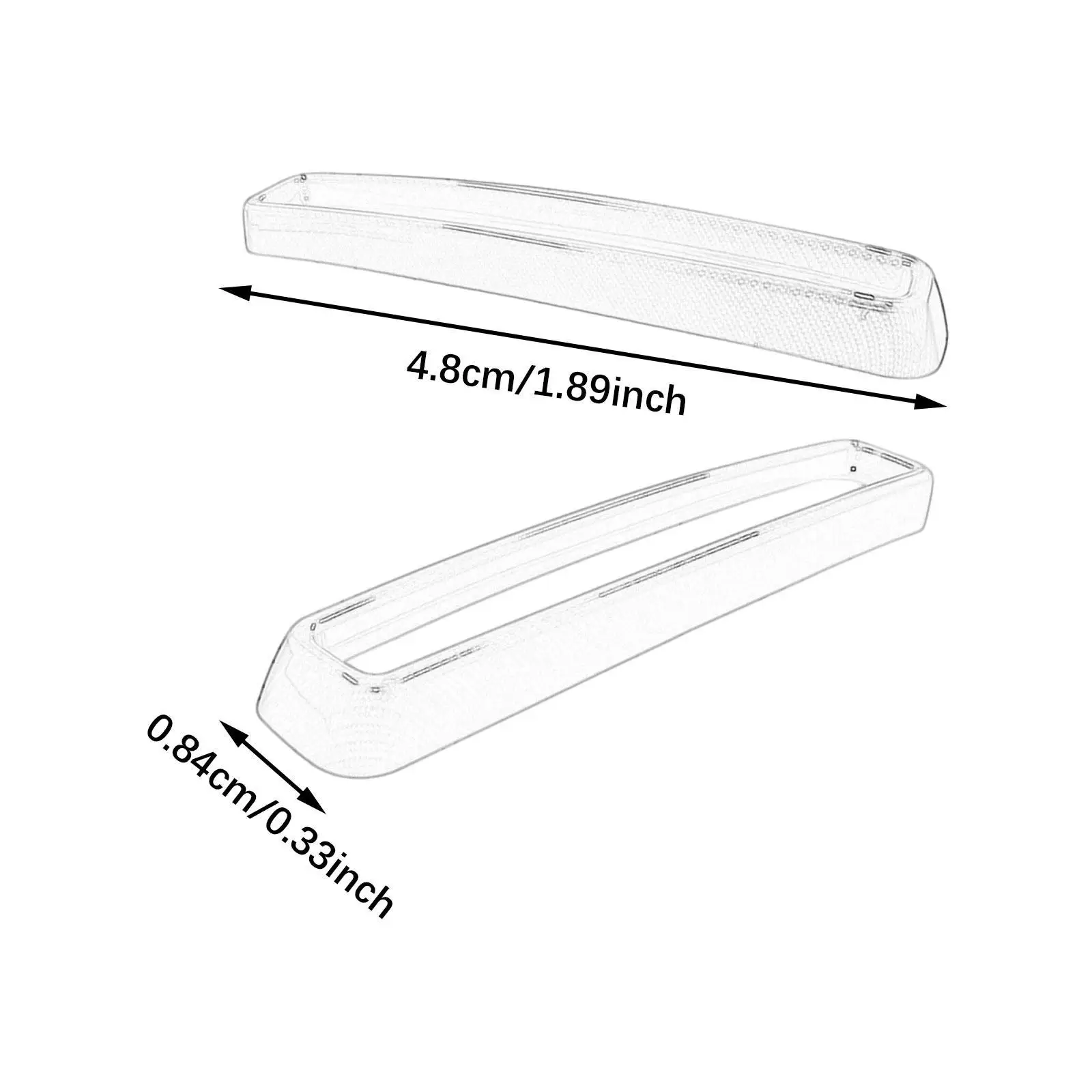 2x شبكة أمامية موثوقة وسهلة التركيب لشبكة المبرد لتشالنجر #6