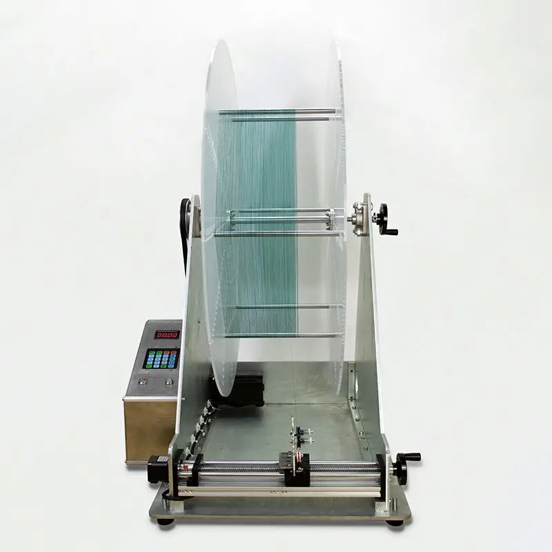 

Small Precision Automatic CNC Winding Machine for Fishing Coil Cotton Yarn Flat Row Roll Motor Core Sub-Line Cutting Feature