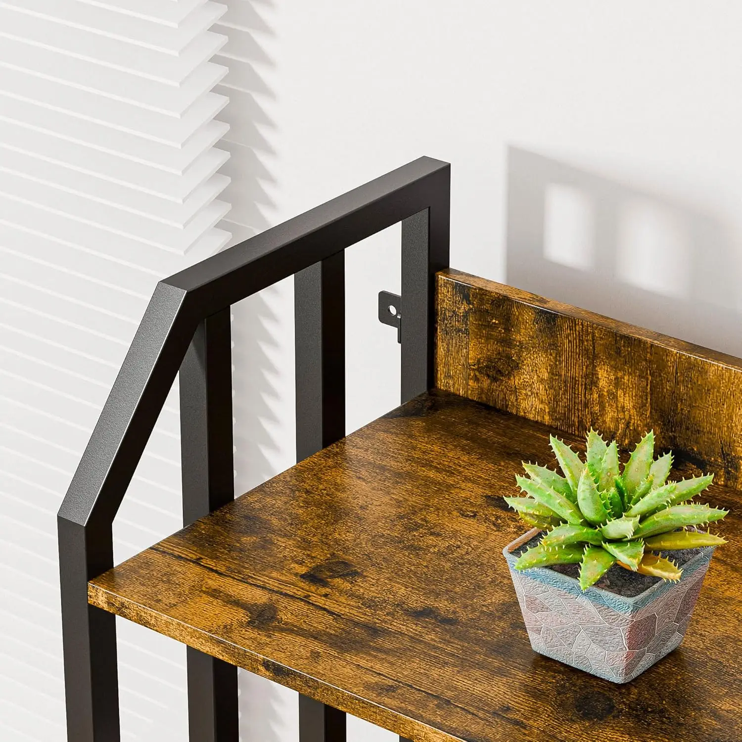 Bookshelf Double Wide 6 Tier, 70” Industrial Wooden Bookcase, Freestanding Book Shelf with Open Shelves, Wood and Metal Bo