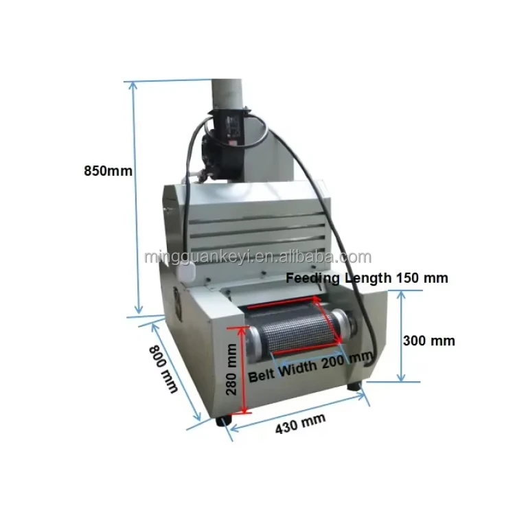 Aliexpress Hot Sale Portable Desktop Mini UV Curing Oven Dryer with Conveyor, Energy Saving Industrial UV Curing Equipment