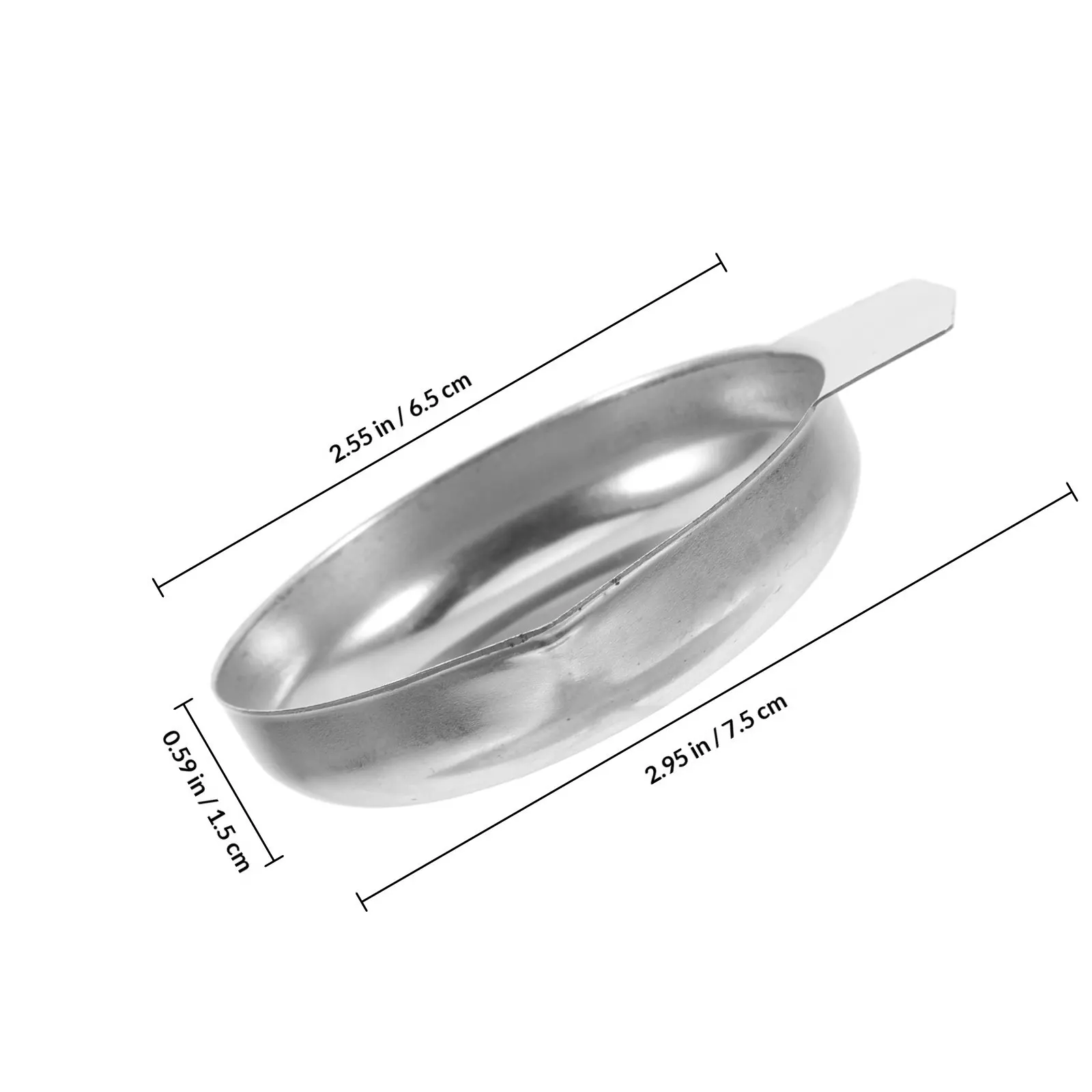 Stainless Steel Weighing Pan Scale Compact Precision Tray Jewelry Carat Electronic Scale Accessories for Lab