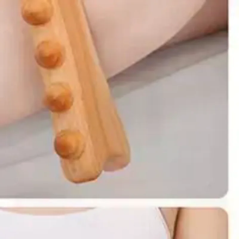 

Wooden Massager Handheld Massager Stick For Fascia Cellulite Muscle And Abdomen Body Therapy Massager Muscle Belly Relief Tool