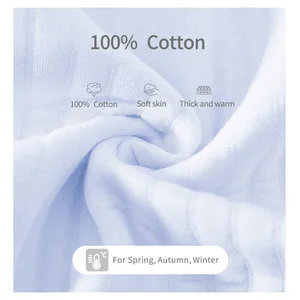 Erkek kız bodysuit yenidoğan kış tulum giysileri pamuklu bebek ev giyim 0-6m kalınlaşmış ilkbahar ve sonbahar giysileri 2 yaşındaki bebek için en büyük giysi satışlarından 12'si, no. 10