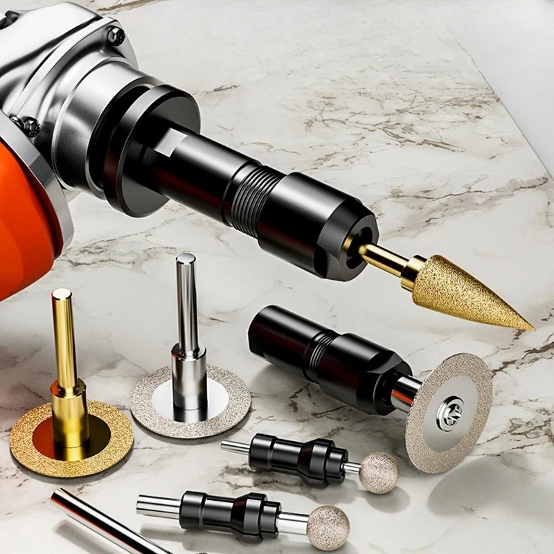 Universal 3/6mm Angle Grinder Modified Adapter Converters For Angles Grinders Polisher Bit Interfaces Converters Angles Grinders