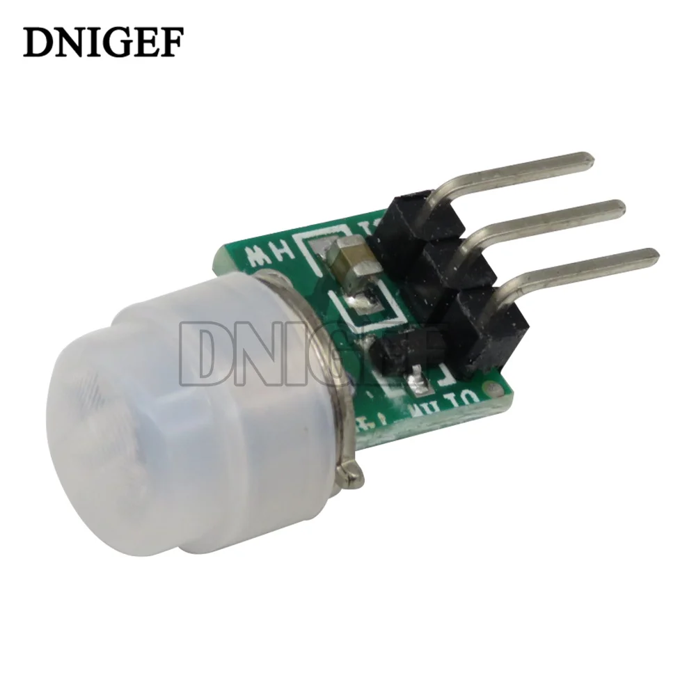 DNIGEF 1 pièces Mini AM312 ajuster IR pyroélectrique infrarouge Mini module PIR capteur De mouvement De support pour arduino