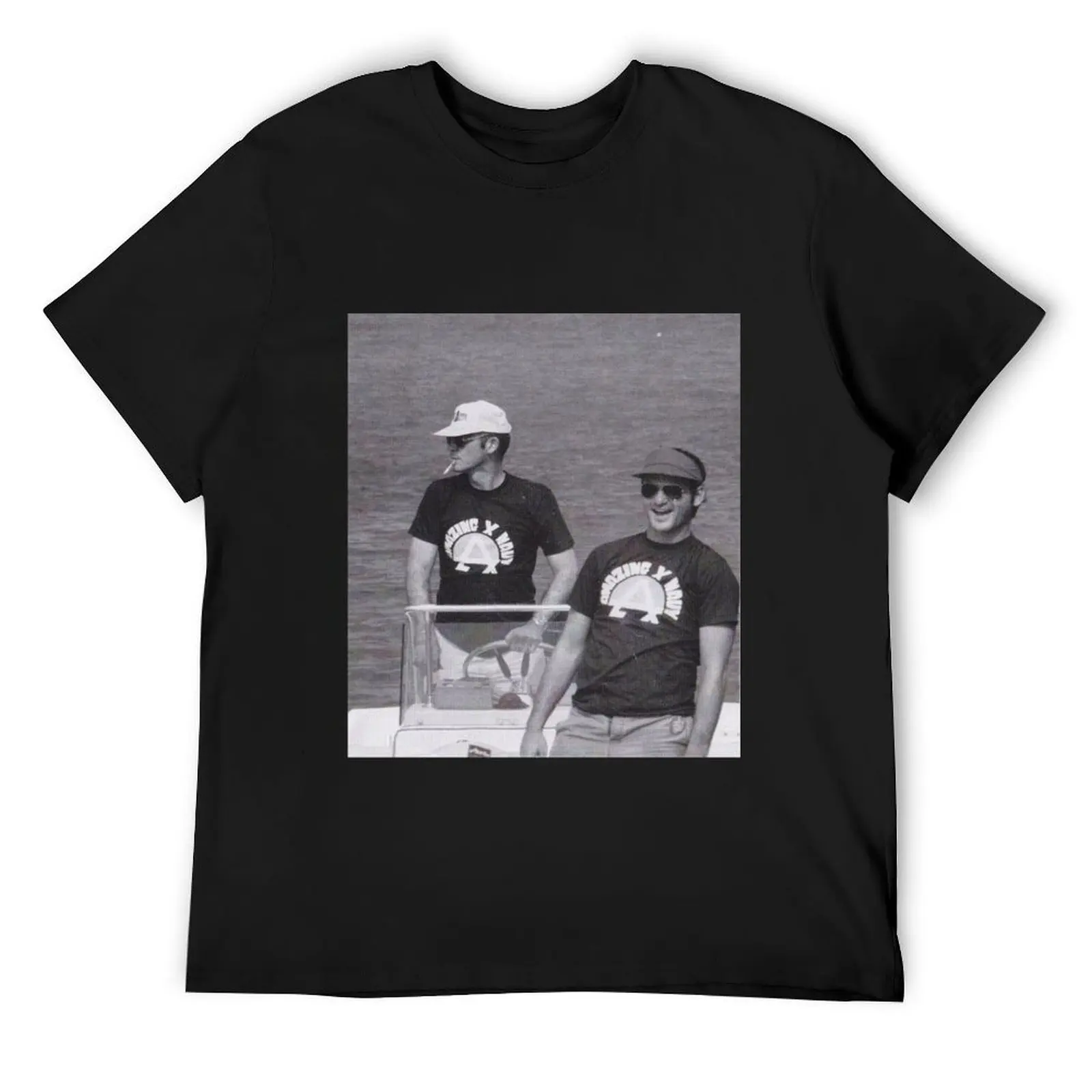 

Футболка Hunter S. Thompson and Bill Murray, футболка большого размера, возвышенная начинка, мужские футболки в стиле аниме «фрукты ткацкого станка»