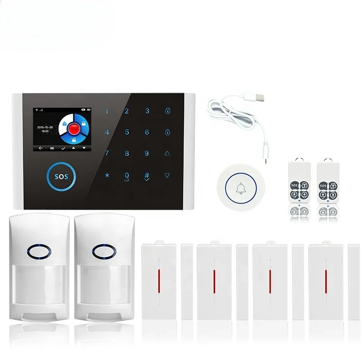 

Gsm Wireless Home Burglar Security Alarm Ultra Office Security Burglar Alarm Systems Kits Alarm System Smart Home Security