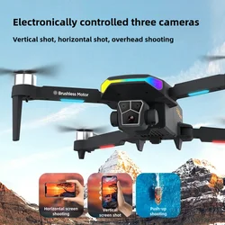 Caméra de photographie aérienne professionnelle, Drone UAV, Flux optique, Triple caméra, Quadcopter aérien, A168, 8K HD