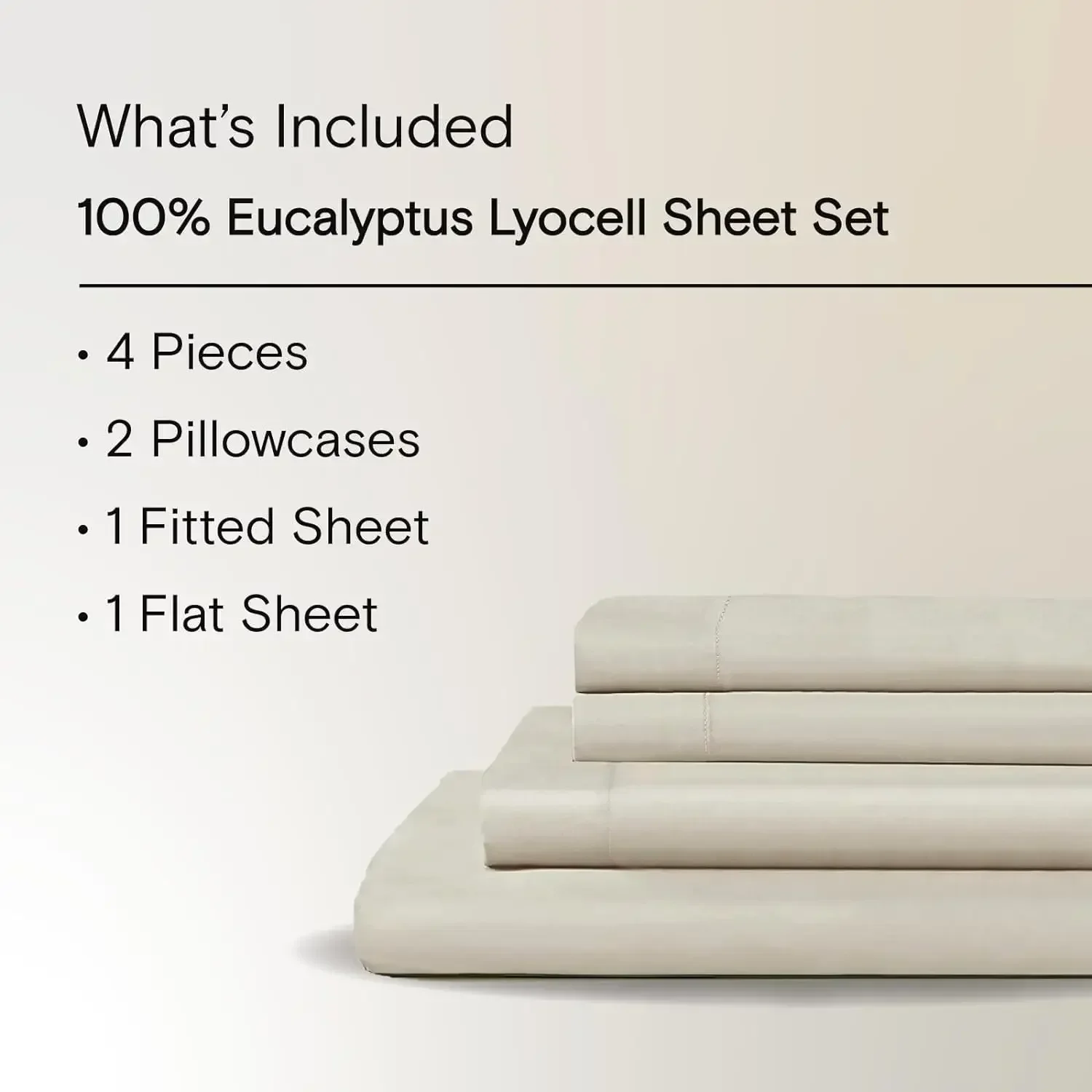 Sijo Premium Austrian Tencel Sheet Set, 100%  Eucalyptus Lyocell, Softer than Silk, Architectural Digest, 2022 Best