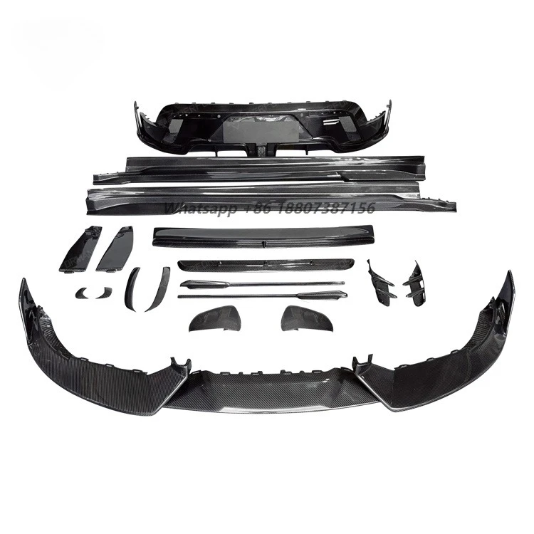 Taycan Body Kit to MSY Style Carbon Fiber Material Car Body Kit for Taycan
