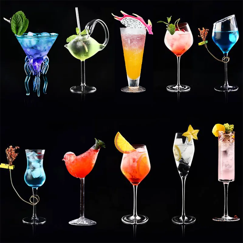 

Creative Cocktail Glass Personality Martini Cup Restaurant Wine Glass